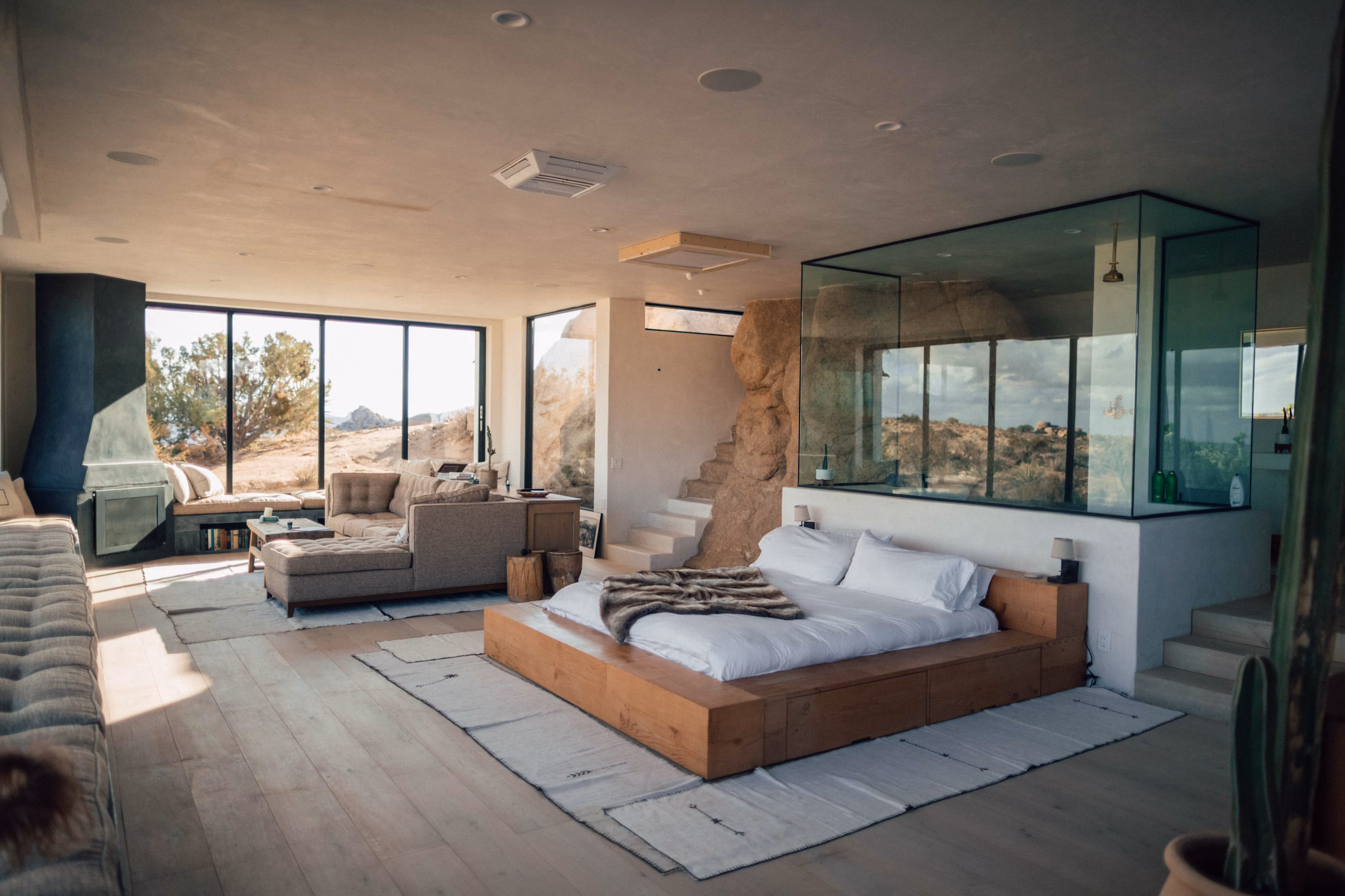Luxury hotel bedroom